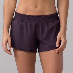 Lululemon Seek the Heat Short In Black Currant 6